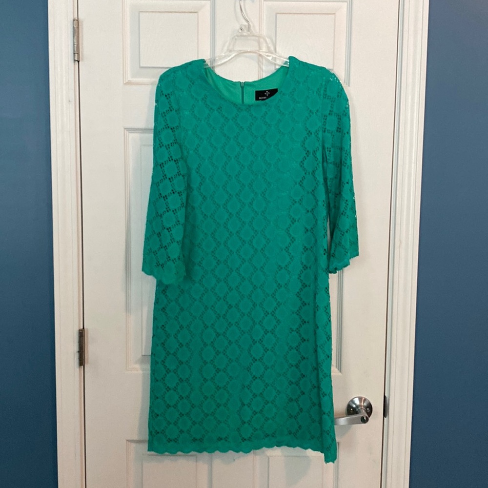 Large Ronni Nicole straight lace dress